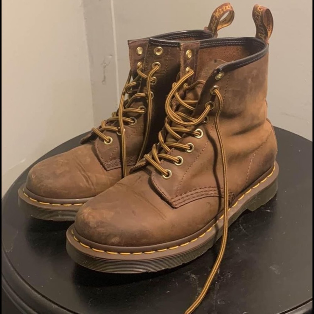Dr. Martens brown boots